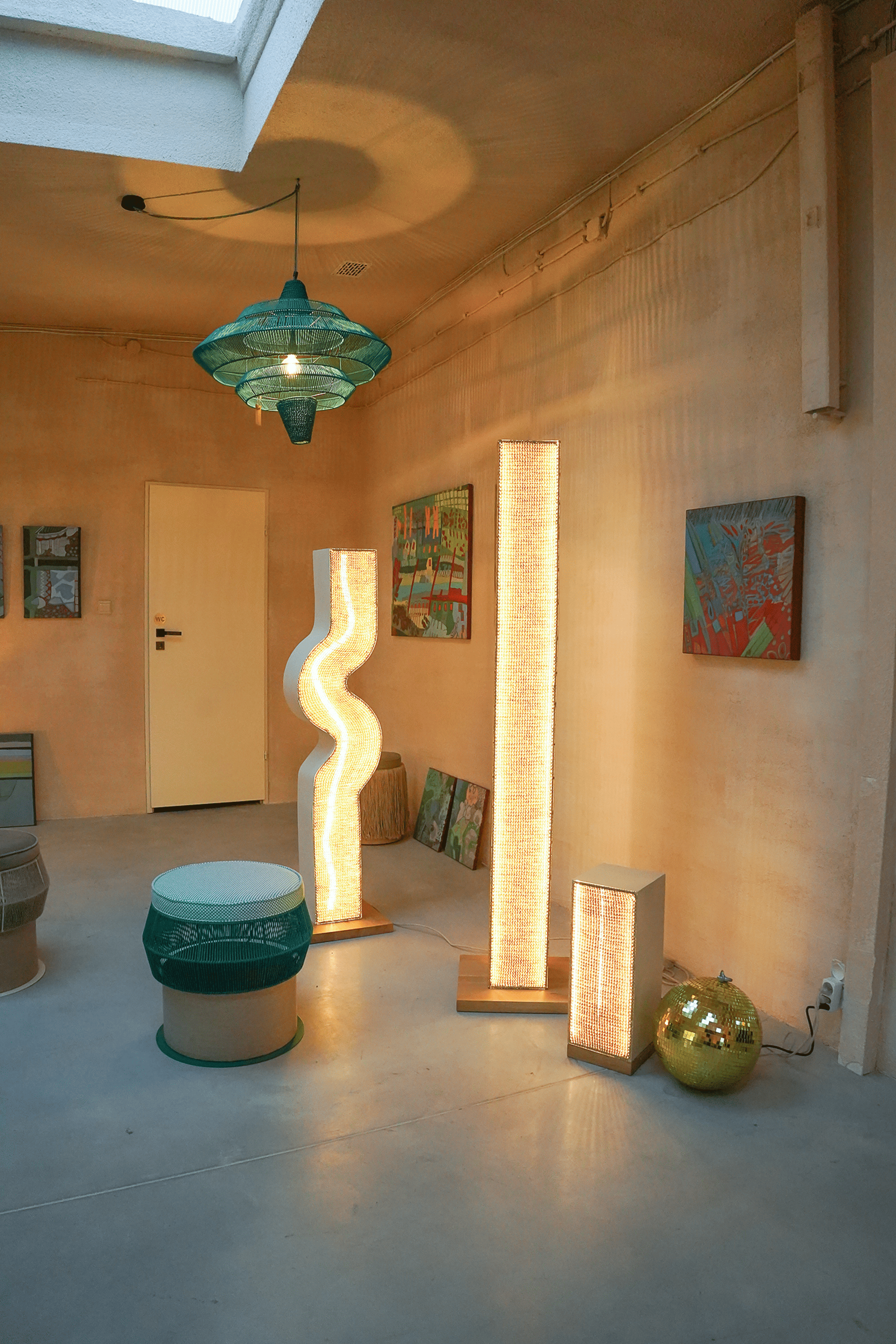 Photo d'ambiance du showroom 