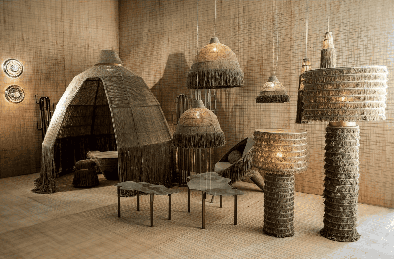 image montrant le fauteil flax en graine de lin