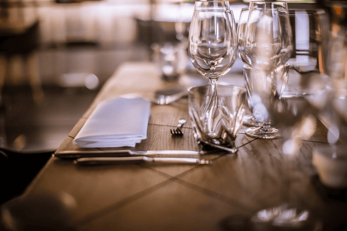 photo de l'intérieur ICook montrant la vaisselle