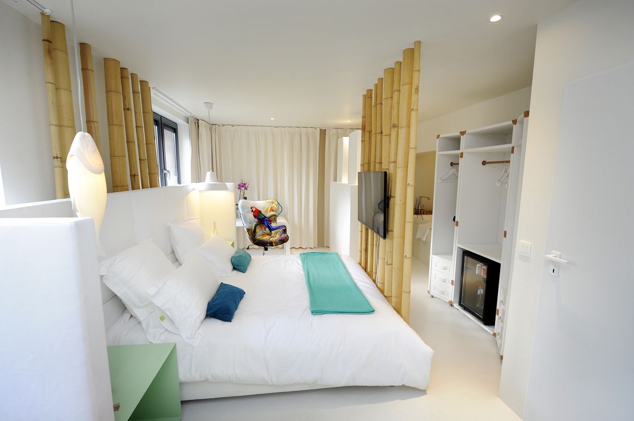 Intérieur Icook chambre blanc