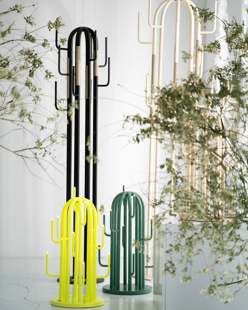 photo du produit lampe cactus jaune