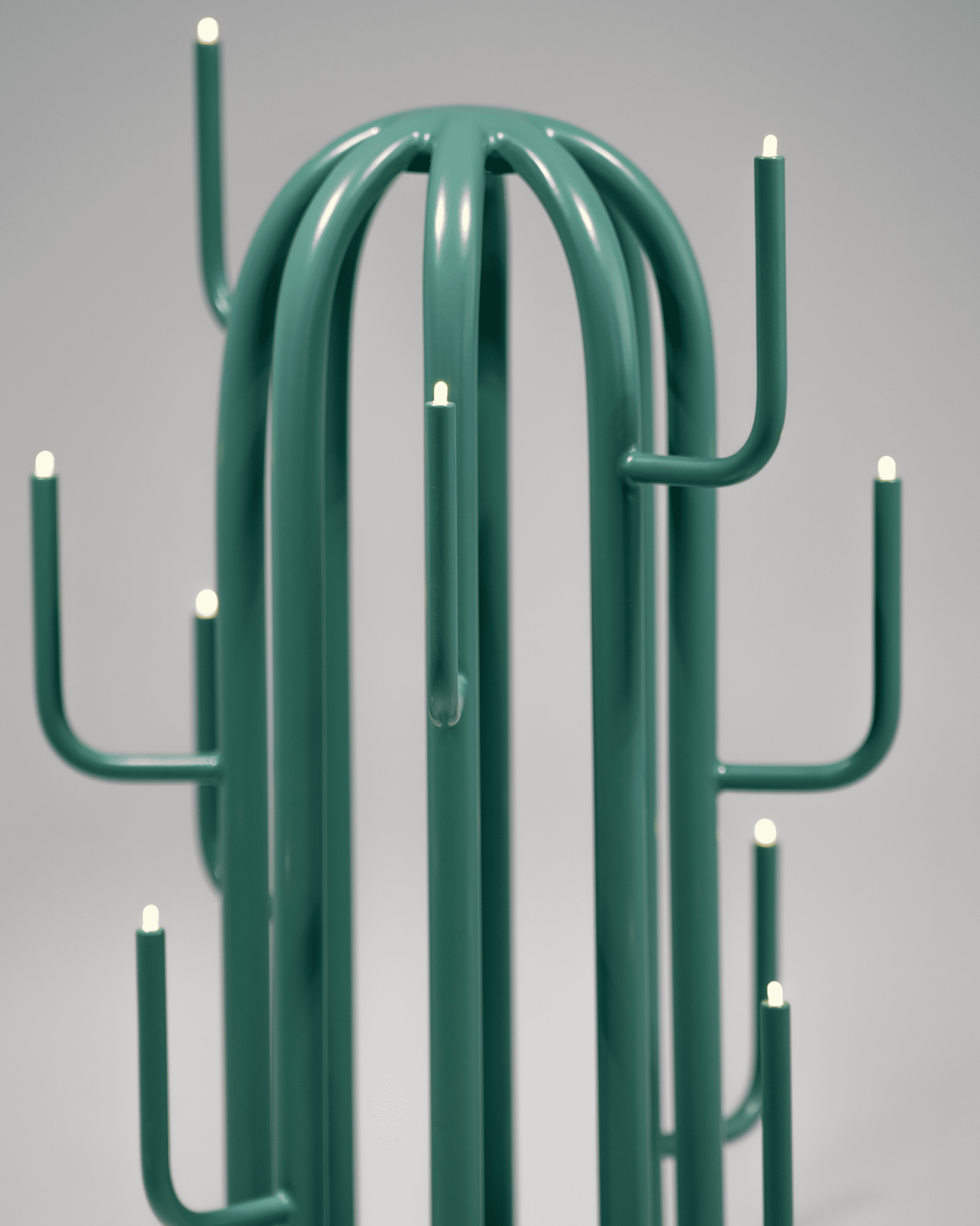 photo produit lampe cactus verte