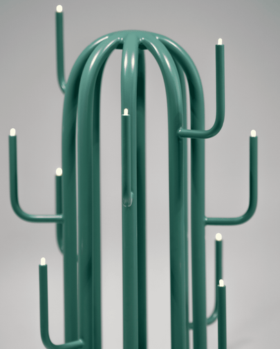 photo produit lampe cactus verte