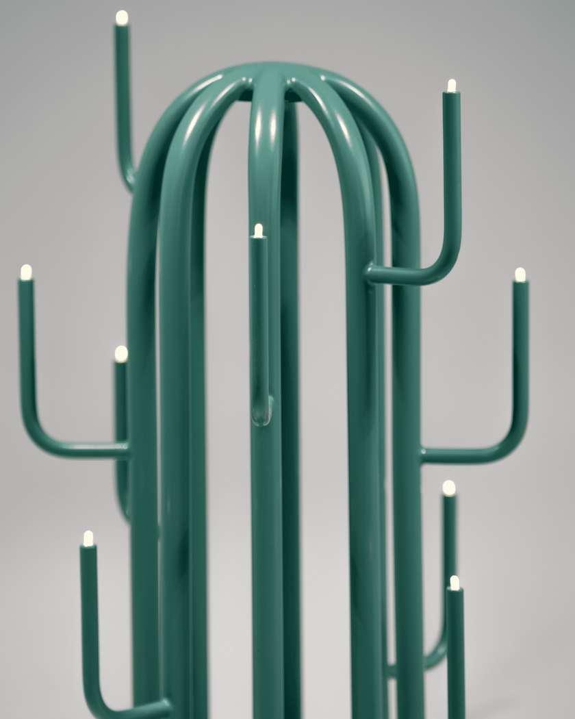 photo produit lampe cactus verte
